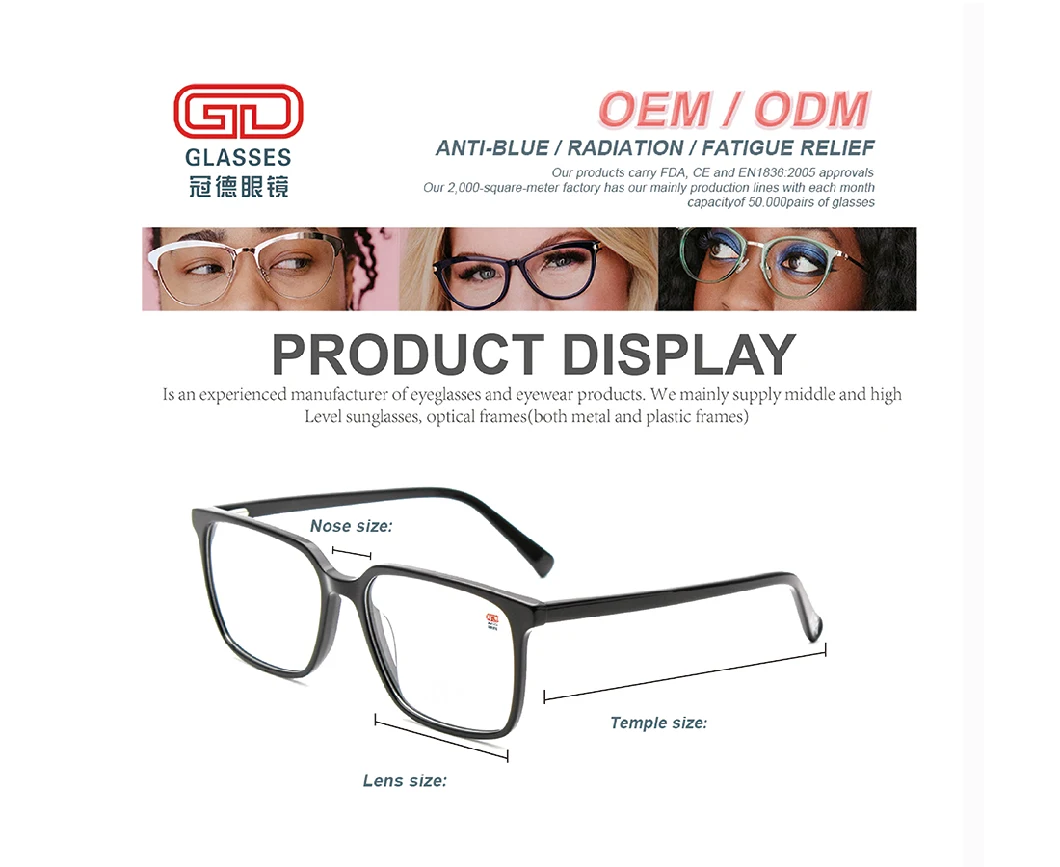 Gd OEM Custom Logo Designer Acetate Big Frames Hexagon Sunglasses Fashion Sun Glasses Men Women Sunglasses