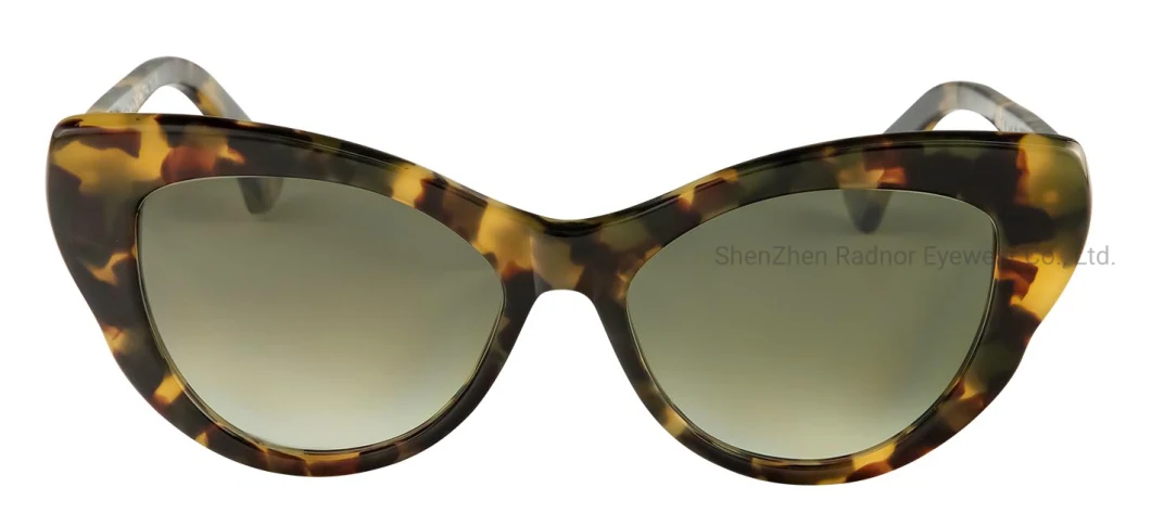 Sustainalbe Renewable High Quality Fashion Acetate Sunglasses OEM ODM Shenzhen Experienced Supplier