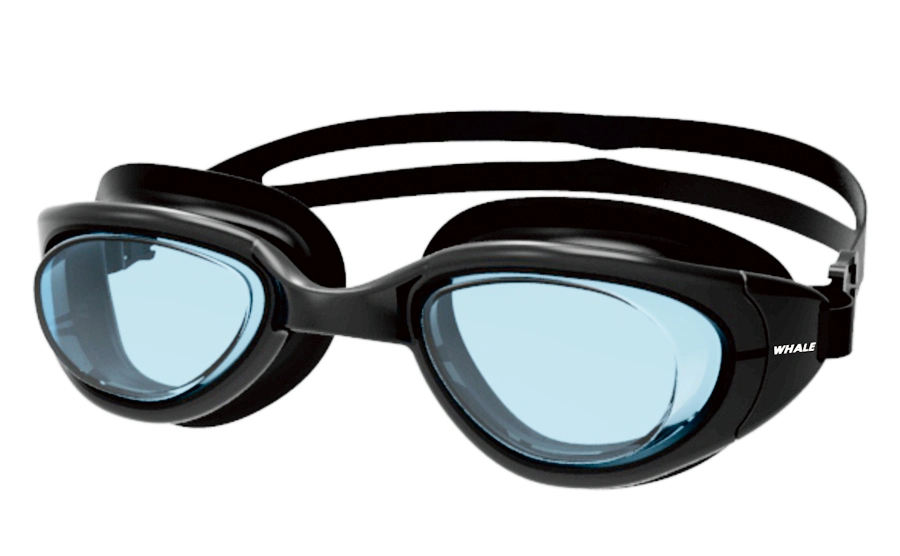 Optical Swim Goggles Customized Logo Silicone Strap Swimming Eyewears for Shortsighted Swimmers