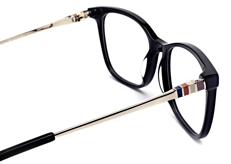 Newest Egyptian Vintage Acetate Optical Frames Eyewear with Metal Temple