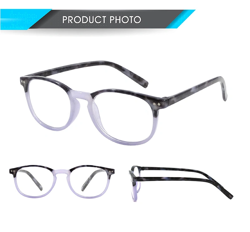 Pilot Optics 2023 Newest 15 Blue Blocking Fashion Design Round Reading Glasses
