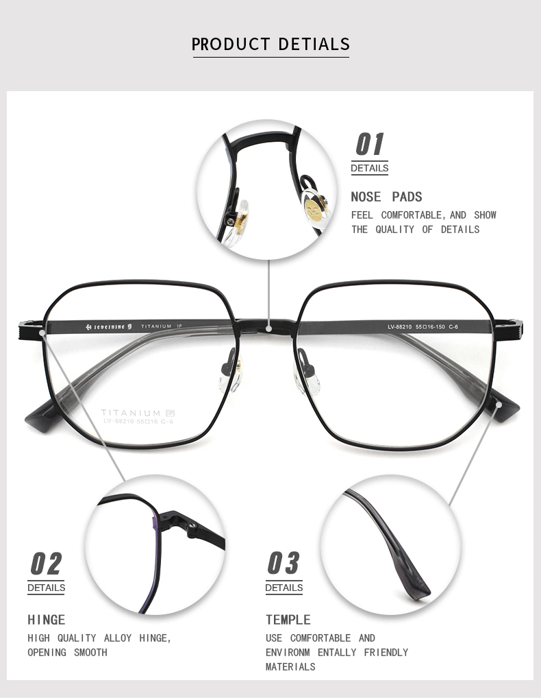 New Arrival Titanium Optical Frames Fashion Eyewear