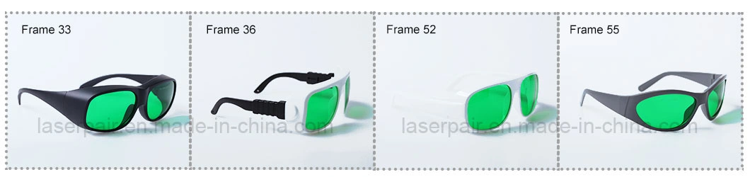 High Optical Density of Red Laser Safety Glasses &amp; Eye Protection Eyewear 620-700nm Laser Machine &amp; Red Light Therapy Machine