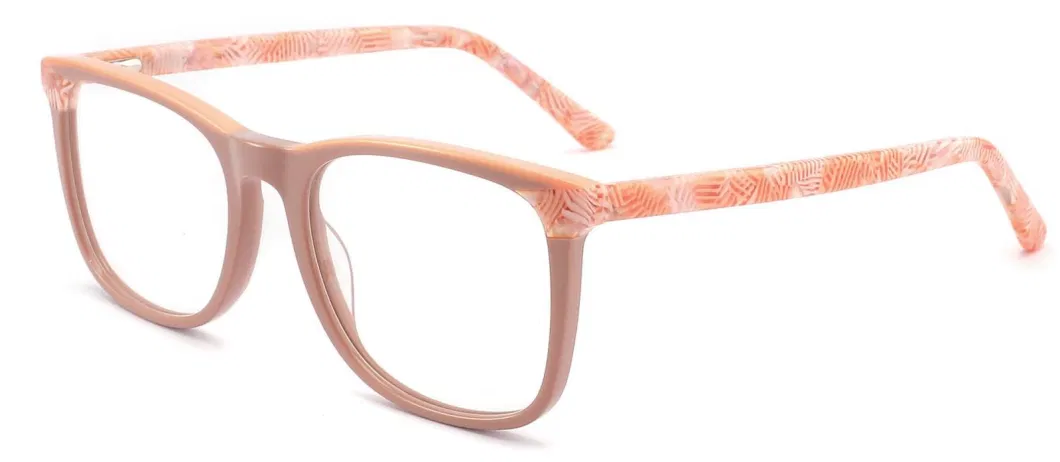 New Design Fashion Women Acetate Optical Glass Eyewear