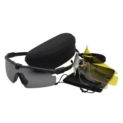Ballistic Eyeshield Tactical Combat Sunglasses Shooting Glasses Tactical Goggles